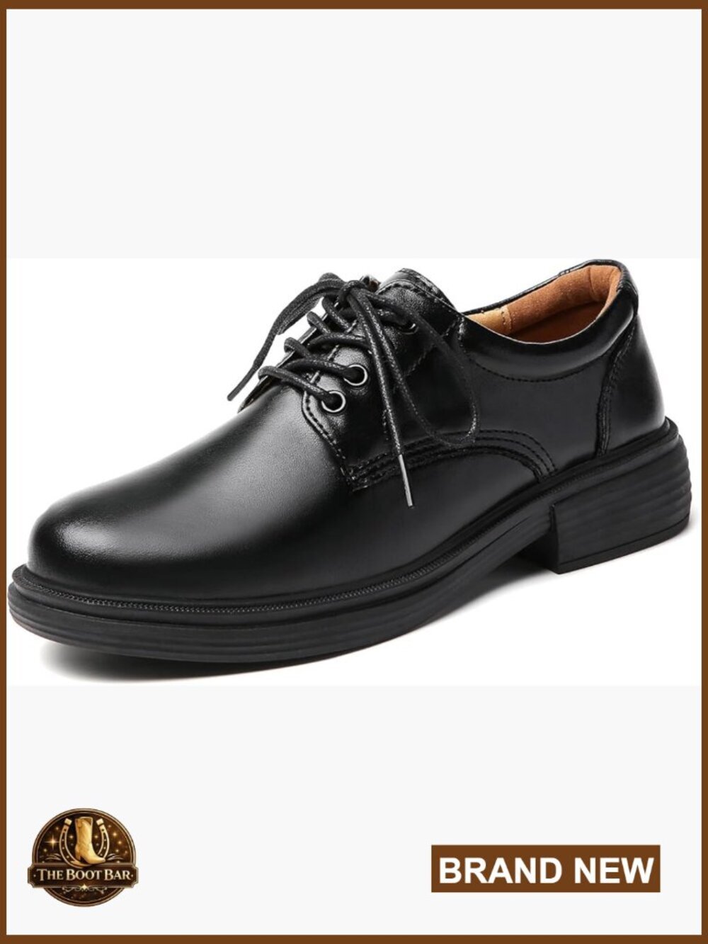 Women's Leather Oxford Shoes - Comfortable Dressy Loafers for Work
